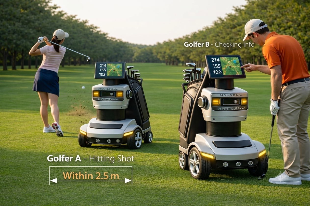 Physical AI Robot Caddie 기반 골프장 AX Solution